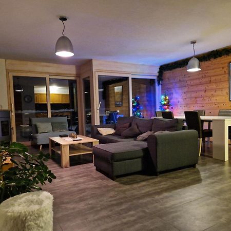 Superbe Appartement Champex-Lac Avec Piscine Et Sauna Esterno foto