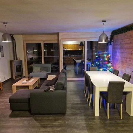 Superbe Appartement Champex-Lac Avec Piscine Et Sauna Esterno foto