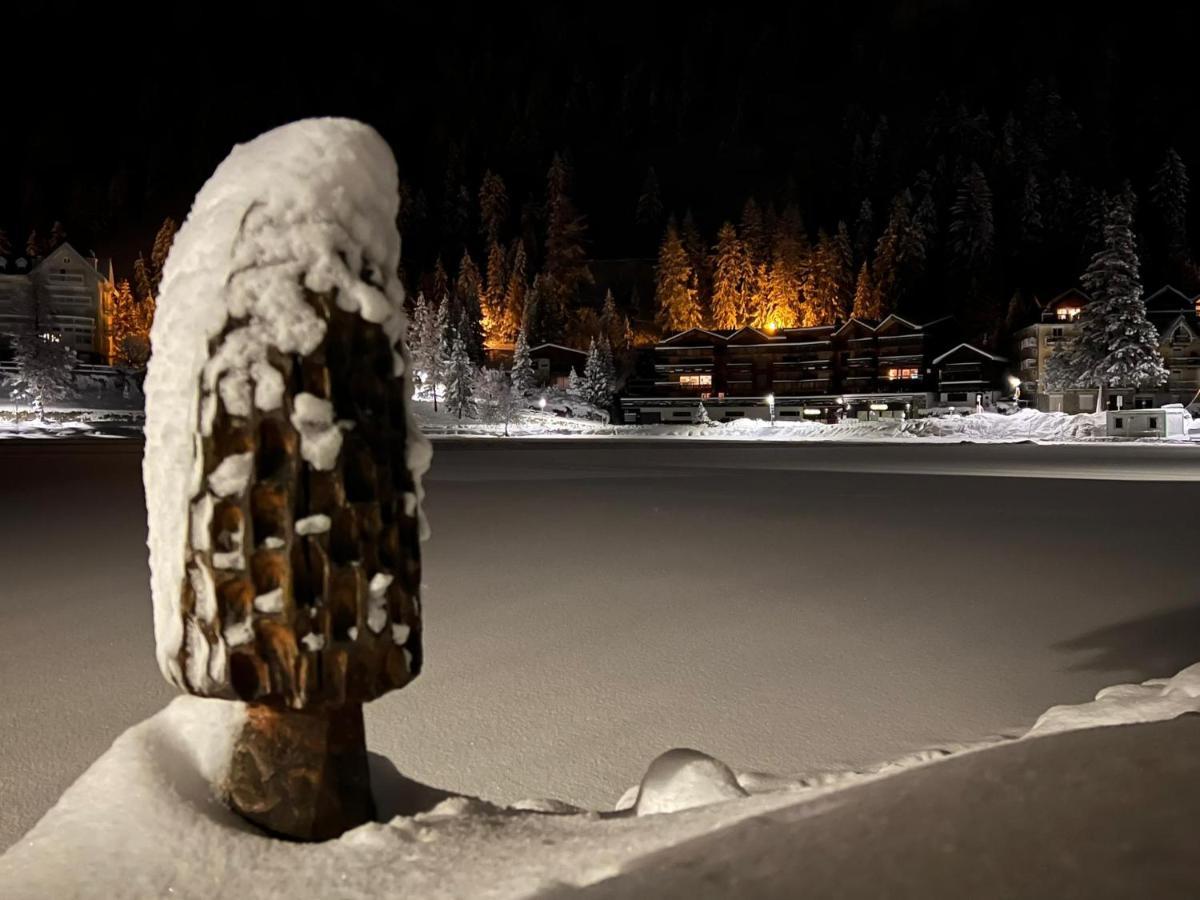 Superbe Appartement Champex-Lac Avec Piscine Et Sauna Esterno foto
