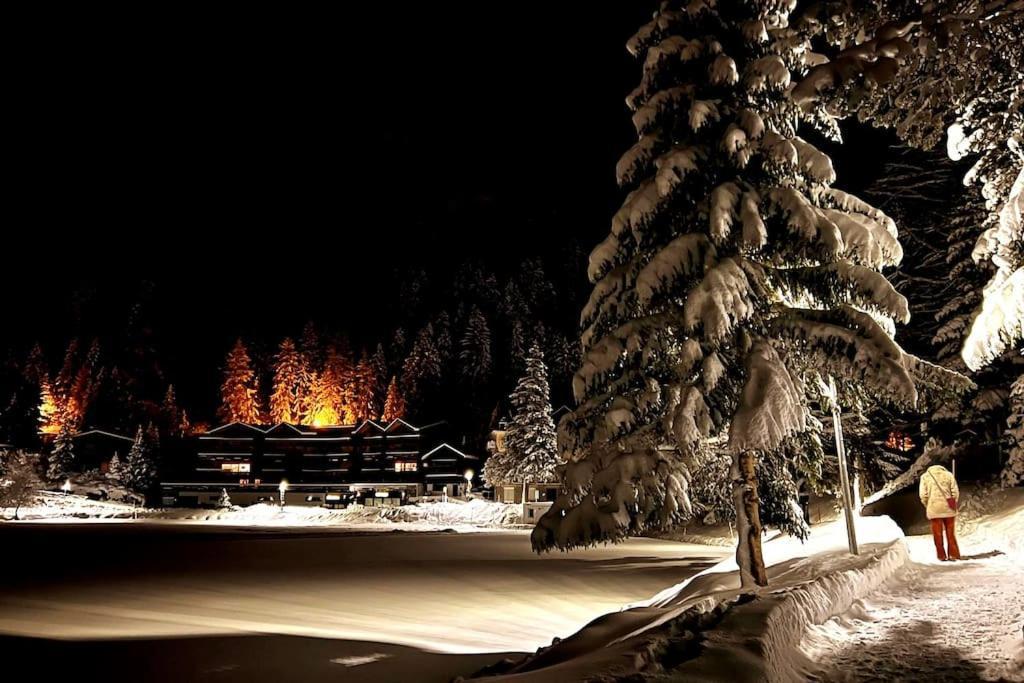 Superbe Appartement Champex-Lac Avec Piscine Et Sauna Esterno foto