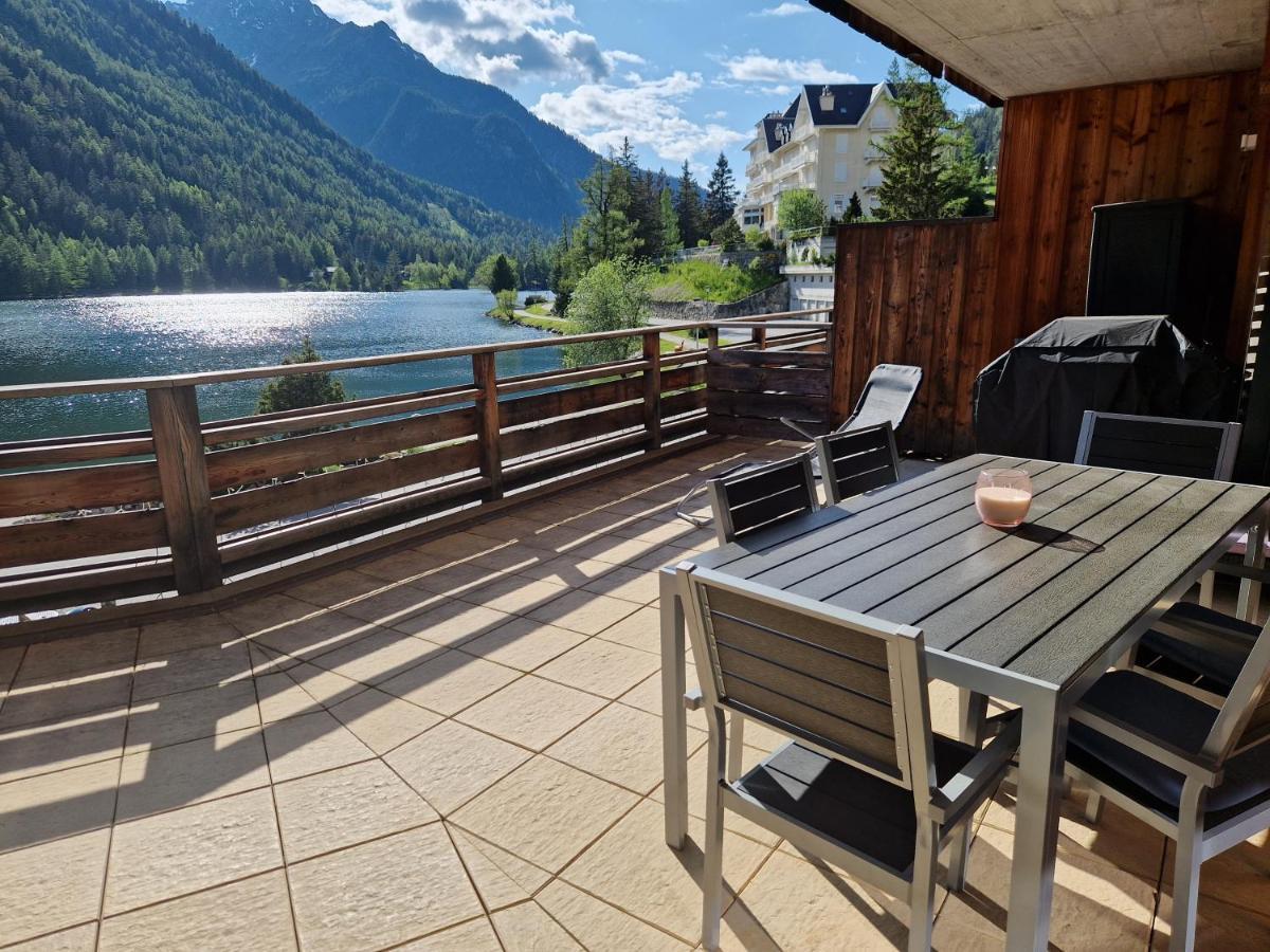 Superbe Appartement Champex-Lac Avec Piscine Et Sauna Esterno foto