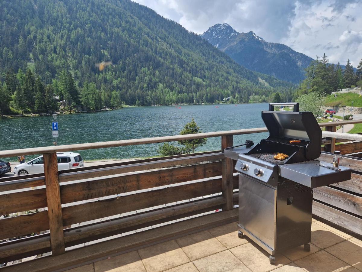 Superbe Appartement Champex-Lac Avec Piscine Et Sauna Esterno foto