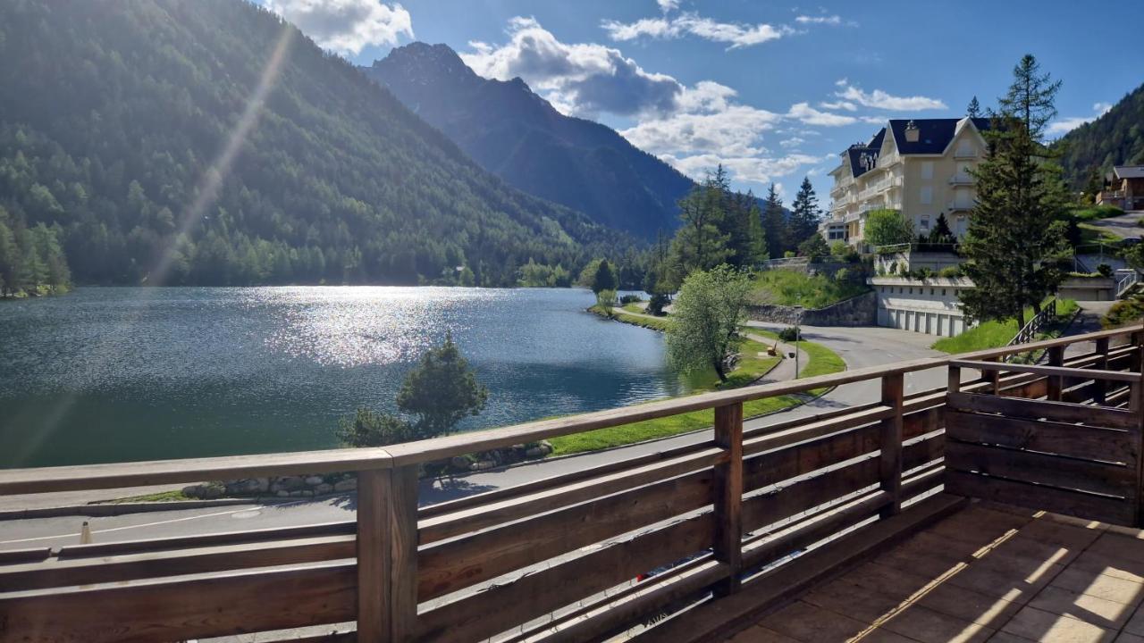 Superbe Appartement Champex-Lac Avec Piscine Et Sauna Esterno foto